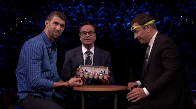 Phelps nehezen vette rá magát a játékra /Fotó: Youtube