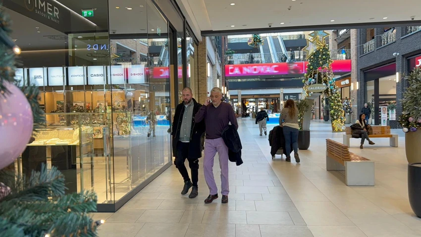 Čeda Jovanović i Aleksandar Kos, paparaco