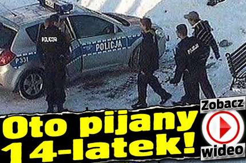 Oto pijany 14-latek! FILM