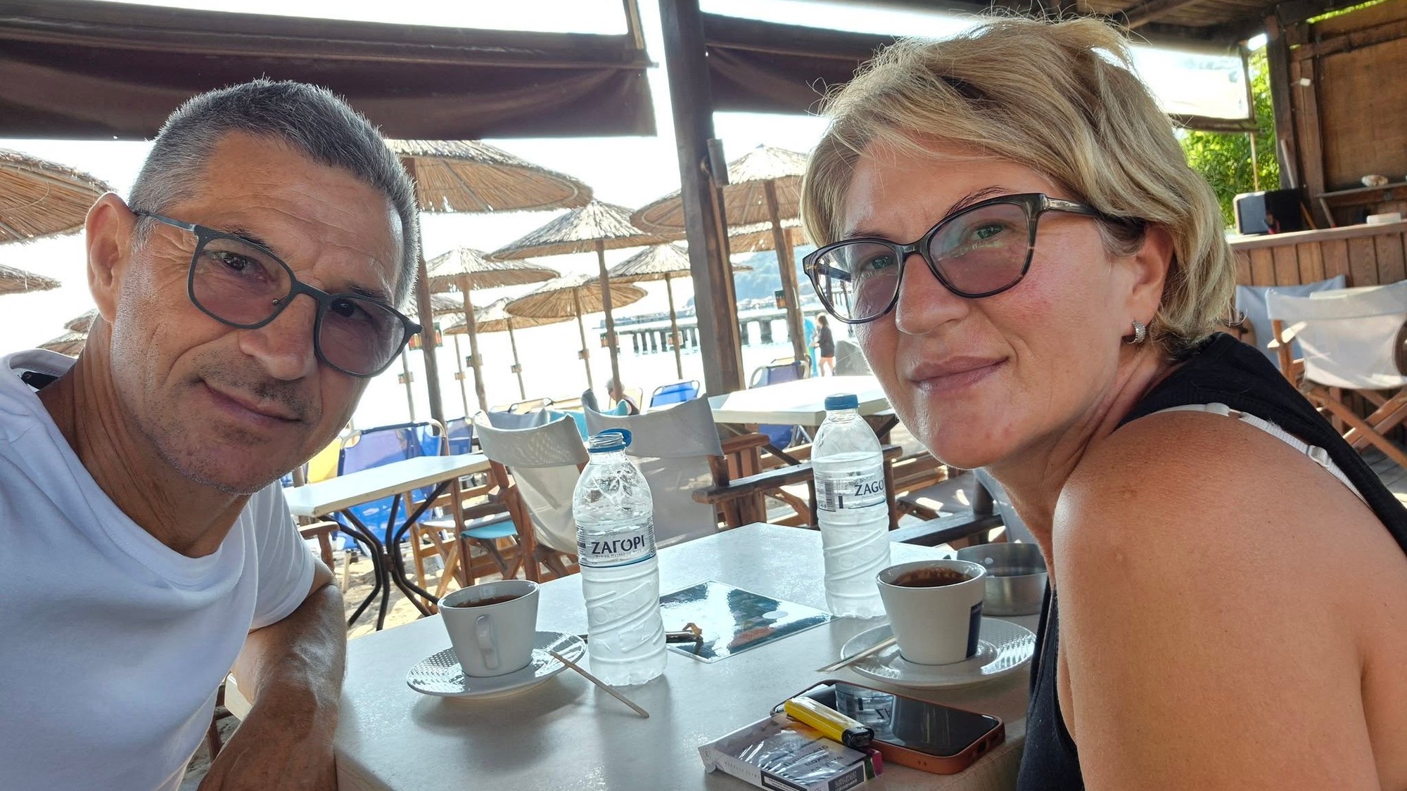 Ljubiša Karović a Svetlana Grković prežili v lietadle chvíle hrôzy. 