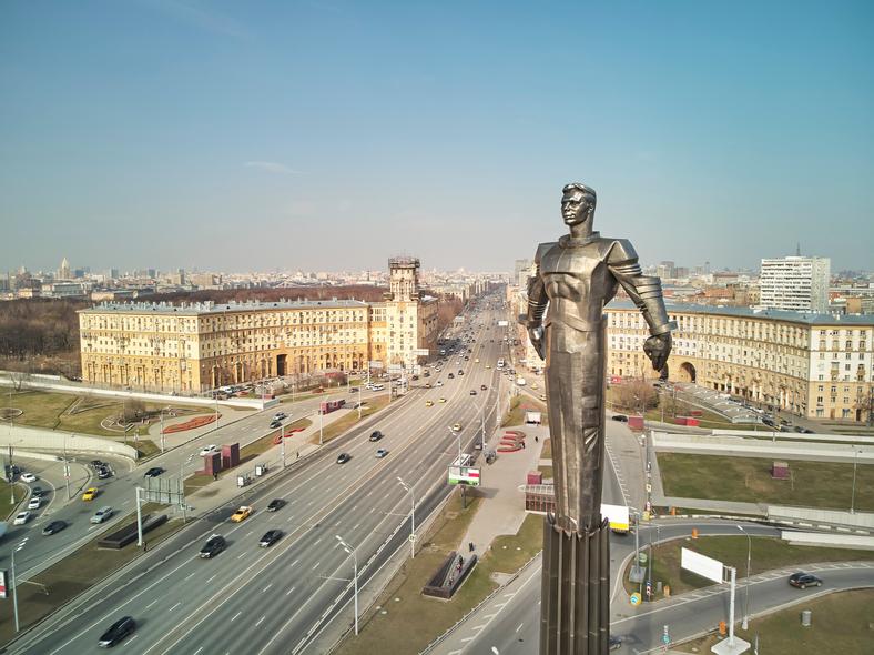  Pomnik Gagarina w Moskwie