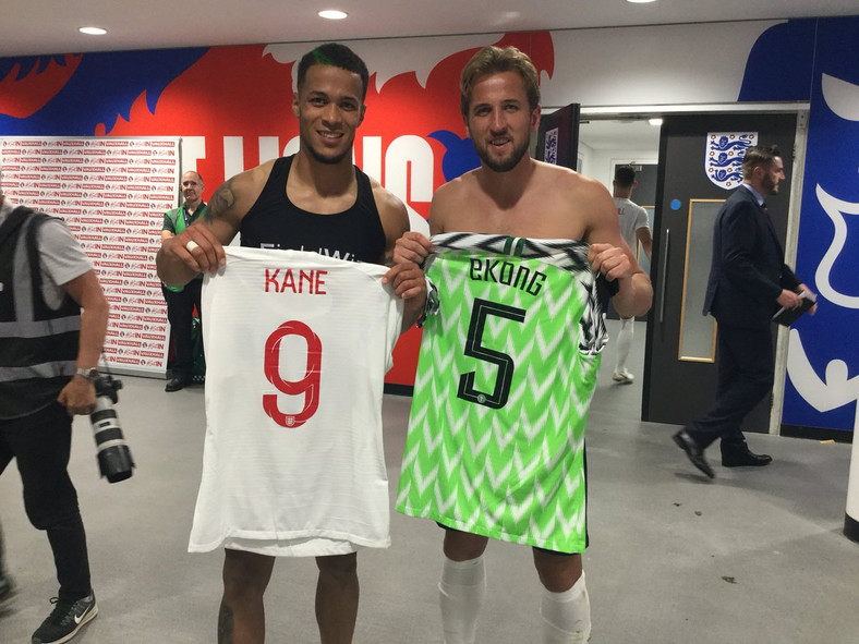 William Troost-Ekong says playing against Harry Kane in a friendly between Nigeria and England in Wembley was a victory moment for him 