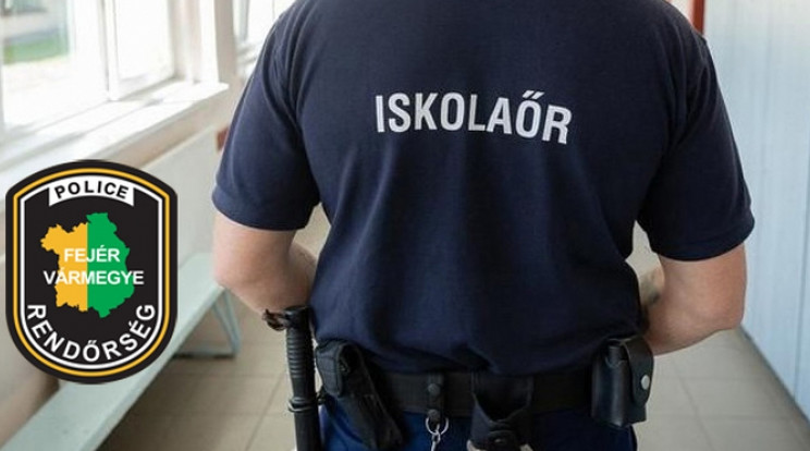 Iskolaőr mentette meg a baracsi diáklány életét / Fotó: police.hu