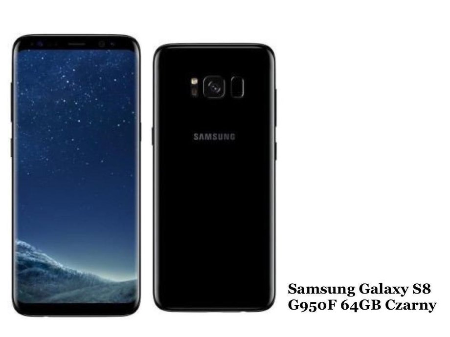 Samsung Galaxy S8 G950F 64GB Czarny-kopia