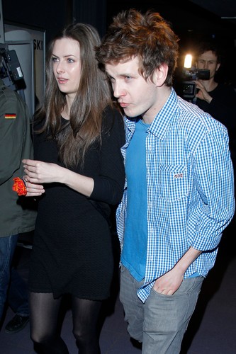 Antoni Królikowski i Laura Breszka na premierze filmu 'Baczyński'