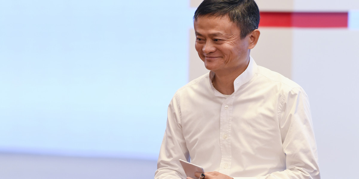 Jack Ma, założyciel i prezes wykonawczy Alibaby,, która w II kwartale 2019 r. znowu rosła w dwucyfrowym tempie. Wojna handlowa nie odbiła się na wynikach chińskiego giganta e-handlu
