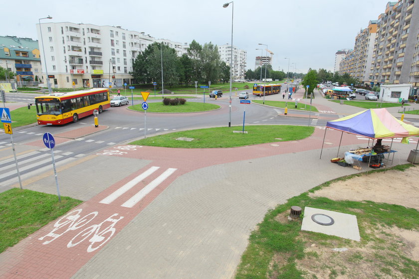 Utrudnienia na Tarchominie przez budowę tramwajów