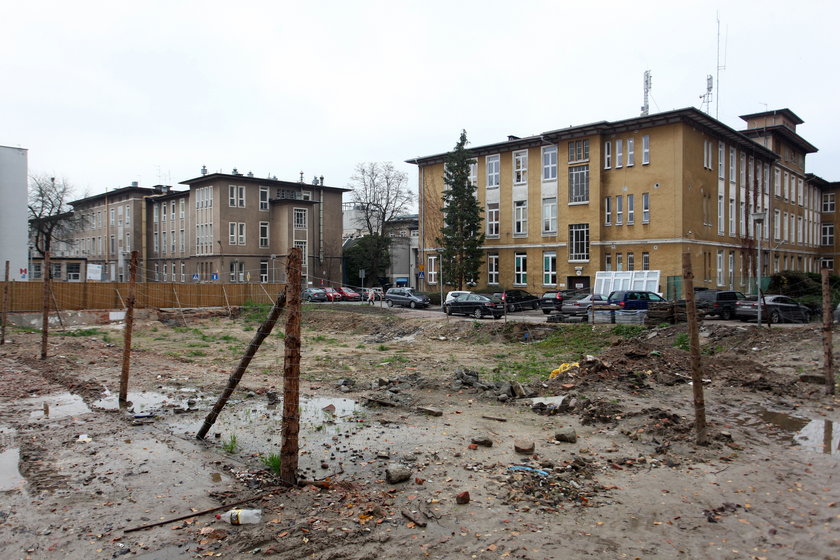 Miejsce, gdzie ma powstać Centrum Leczenia Oparzeń