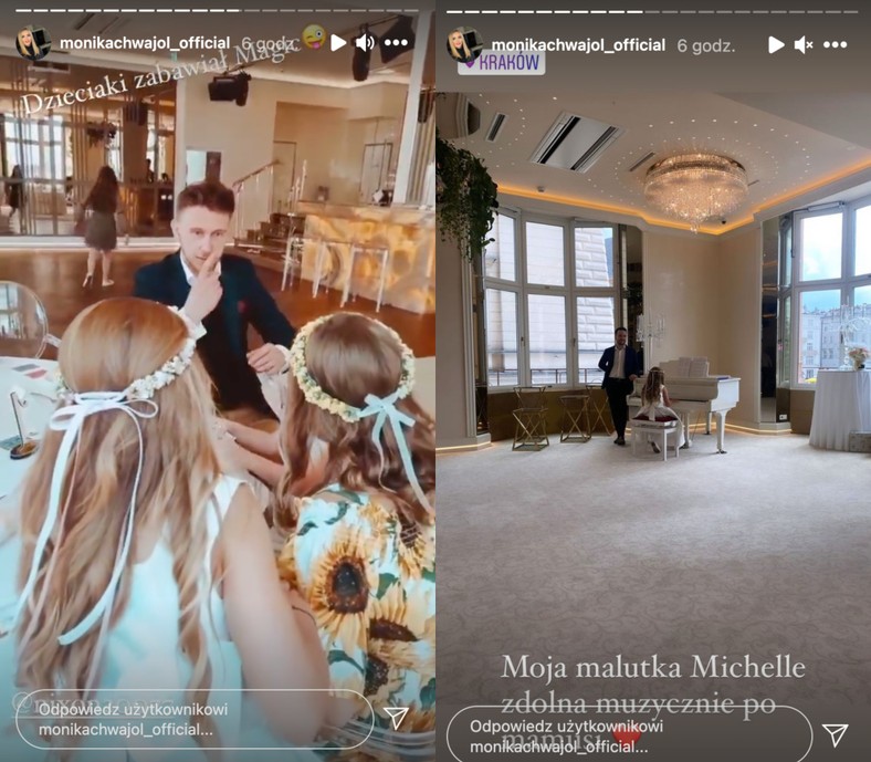 "Królowa życia" wyprawiła córce komunię. Wiozła ją biało ...
