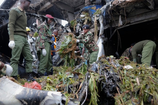 Katastrofa samolotu w Nairobi