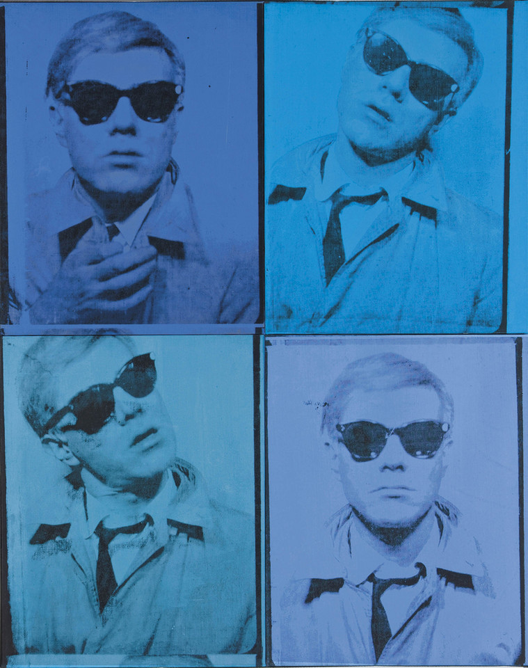 Andy Warhol, "Self-Portrait" (1963–64). Z kolekcji Kemala Has Cingillioglu