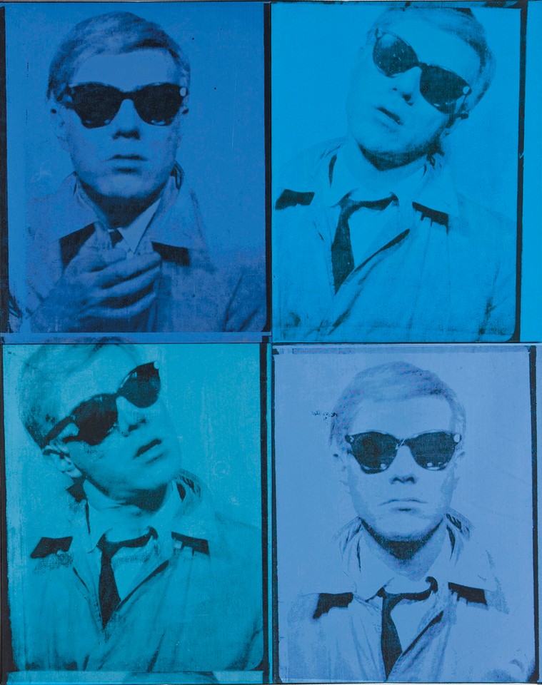 Andy Warhol, "Self-Portrait" (1963–64). Z kolekcji Kemala Has Cingillioglu