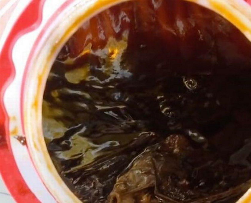 Chiny: martwy nietoperz w słoiku z sosem. Obrzydliwe
