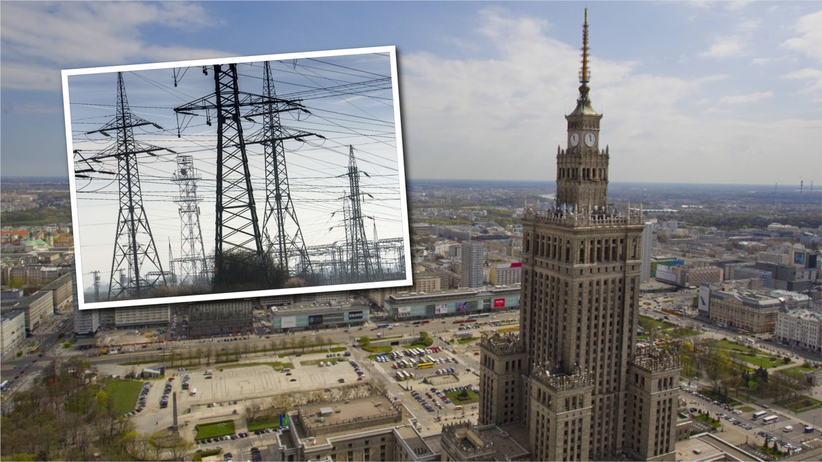 Niedzielny paraliż w Warszawie. Trzy dzielnice odcięte od prądu