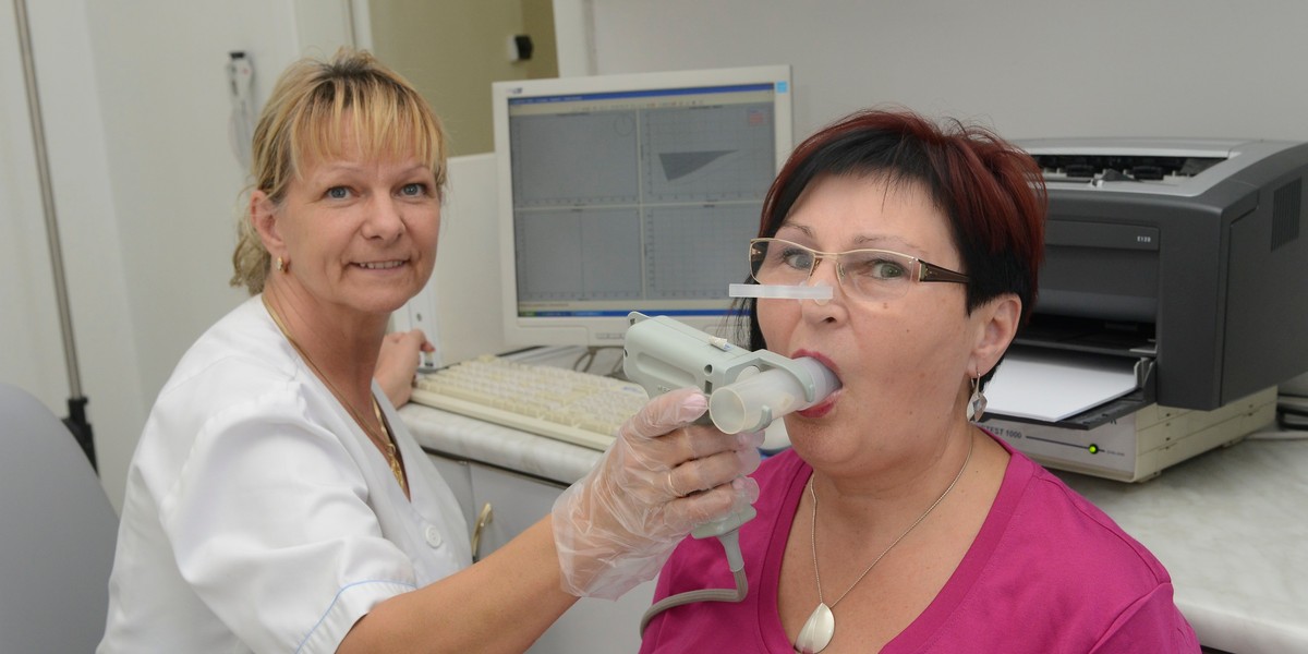 Badanie spirometryczne