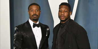 Michael B. Jordan & Jonathan Majors At The 'Creed 3' Premiere