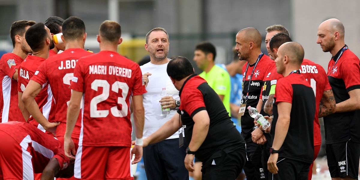  Trener Davis Manja pracował z reprezentacją Malty od 2019 roku. Teraz został zawieszony...