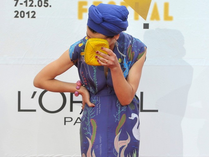 Rozbawiona Katarzyna Herman