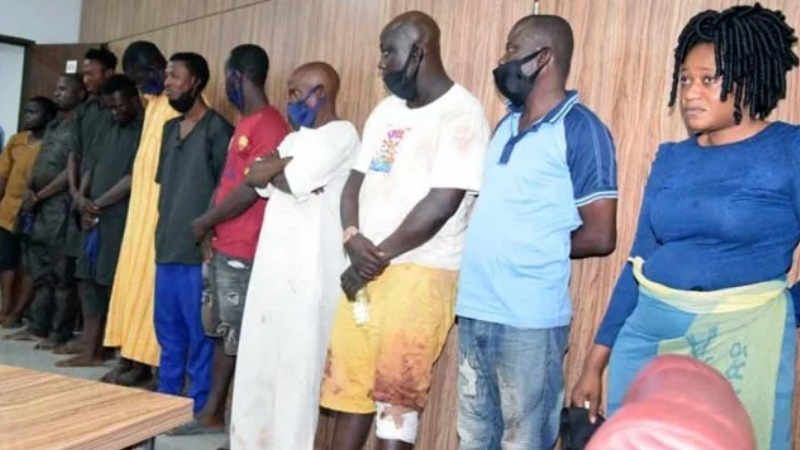 12 People Arrested At Sunday Igboho S House Want Court To Order Dss To Release Them On Bail Pulse Nigeria