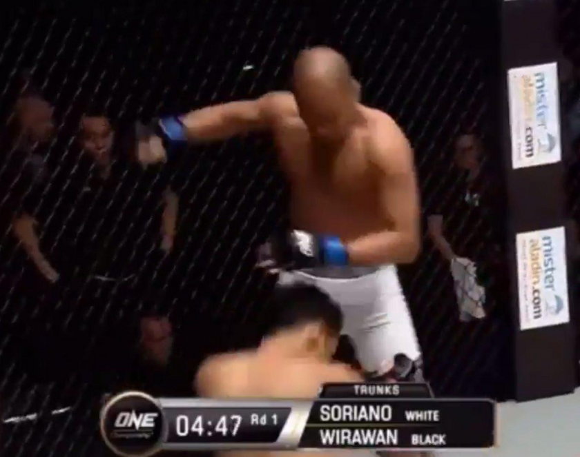 Bernard Soriano znokautował Mario Satya Wirawana. Zawodnik MMA otrzebował zaledwie 15 sekund