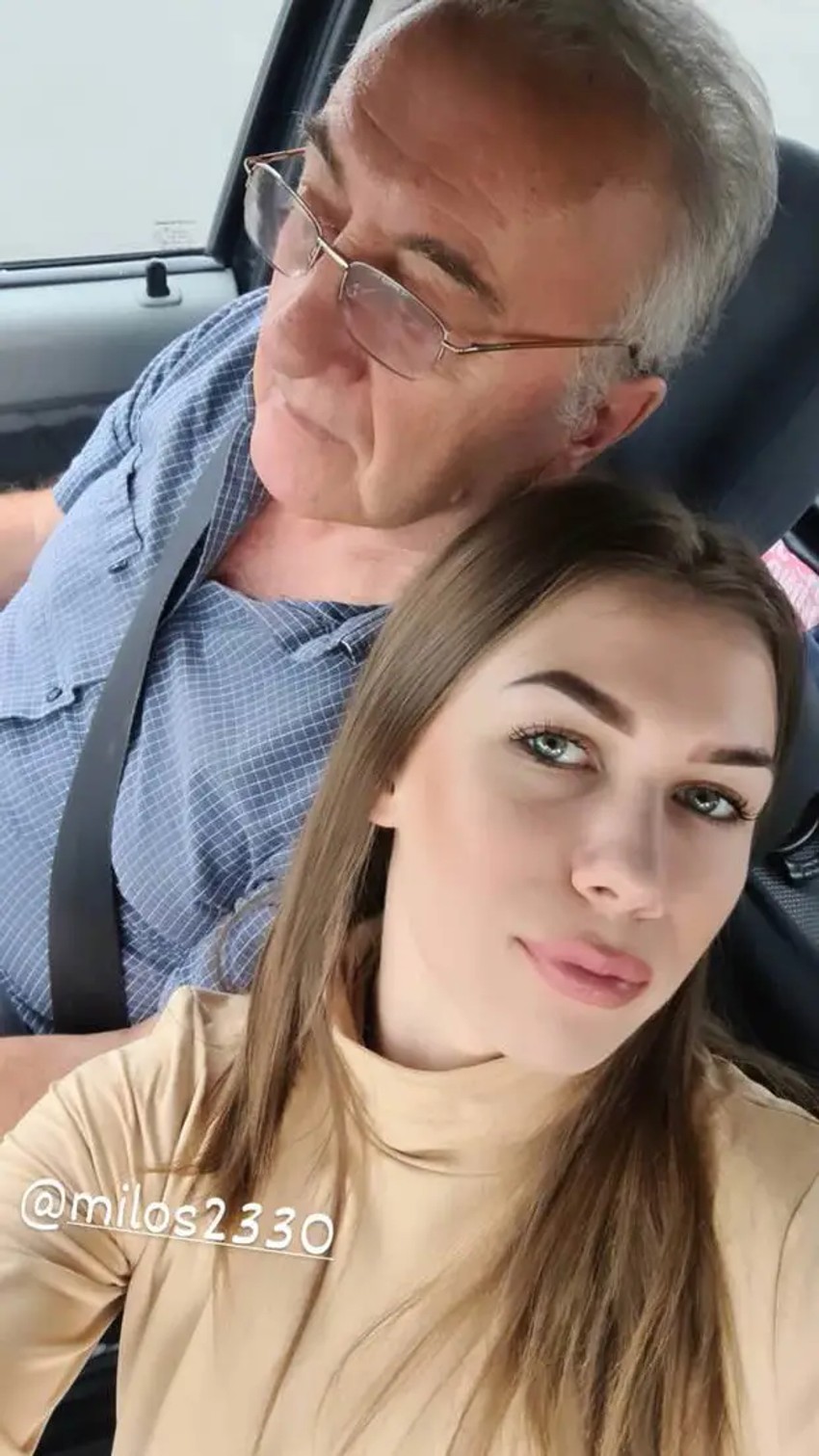 Milijana sa penzionerom Milošem