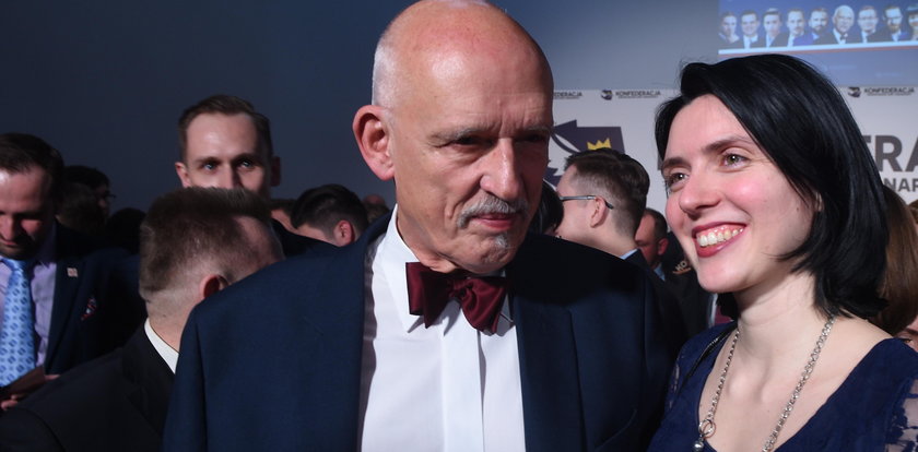 Co Janusz Korwin-Mikke naprawdę myśli o kobietach? Jego żona ujawnia Faktowi