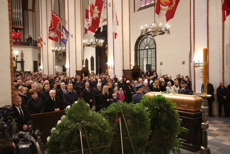 Pogrzeb posła PiS Artura Górskiego