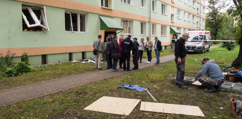 Wybuch gazu w bloku w Łodzi. Zniszczone trzy mieszkania