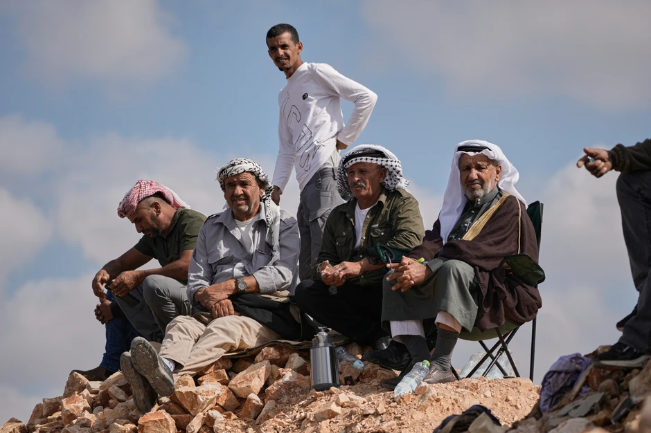 Palestinci u gradu Beitunija, Zapadna obala, 13. oktobra