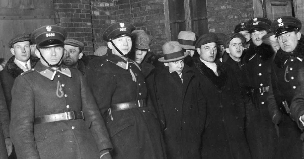 Król warszawskich sutenerów. Za swoją działalność rok przesiedział w Berezie Kartuskiej