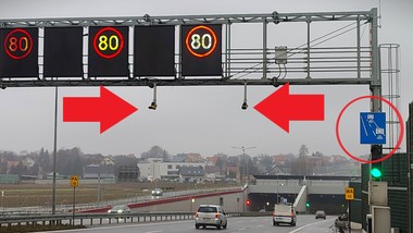 nowy system opp już działa w tunelu. kierowcy nawet nie wiedzą, co ich trafiło