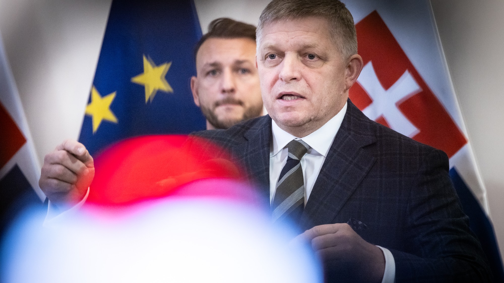 Robert Fico a Matúš Šutaj Eštok