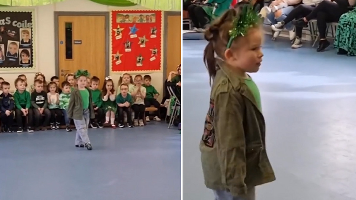 Konkurs tańca w przedszkolu. 5-latka zaskoczyła wszystkich
