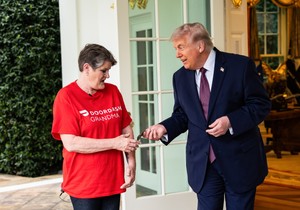 Donald Tramp  i Sharon Simmons 