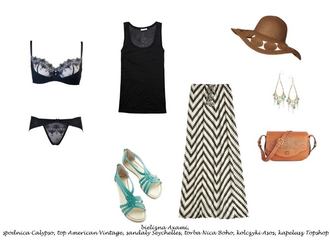 Zestawy w stylu boho na lato 2014