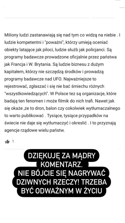 InstaStory z profilu Gosi Andrzejewicz