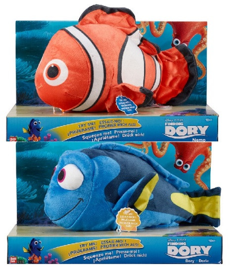 Pluszaki: Nemo lub Dory