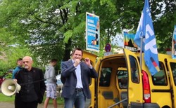 Mieszkańcy niemieckiego miasta protestują przeciwko budowie meczetu