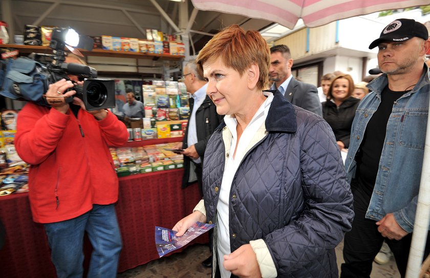 Beata Szydło na spotkaniu z Krakowie