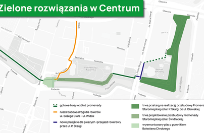 Zielone trasy rowerowe są w modzie