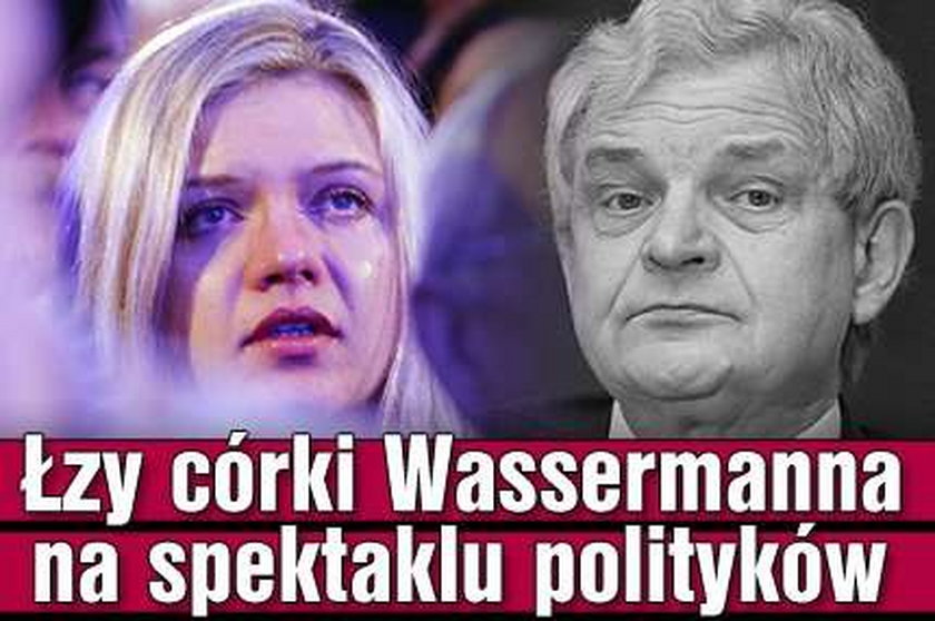 Łzy córki Wassermanna na spektaklu w Krakowie