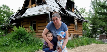 Pani Krystyna, która samotnie wychowuje dwóch synów: "Pożar domu odebrał nam wszystko!"