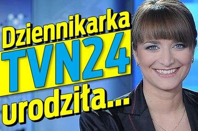 Dziennikarka TVN24 urodziła...
