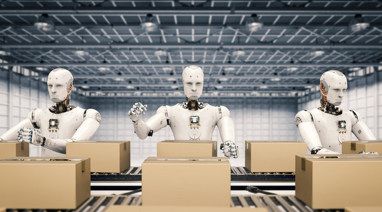 Szinte már robotként dolgoznak az Amazon munkatársai /Illusztráció: Shutterstock