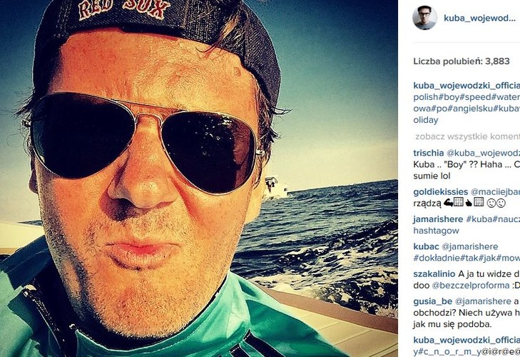 Kuba Wojewódzki na wakacjach