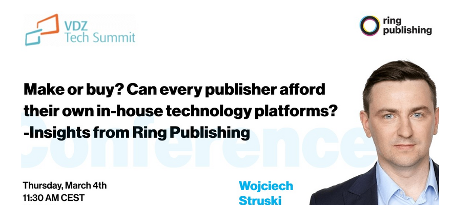 Make or buy? Can every publisher afford their own in-house technology platforms?