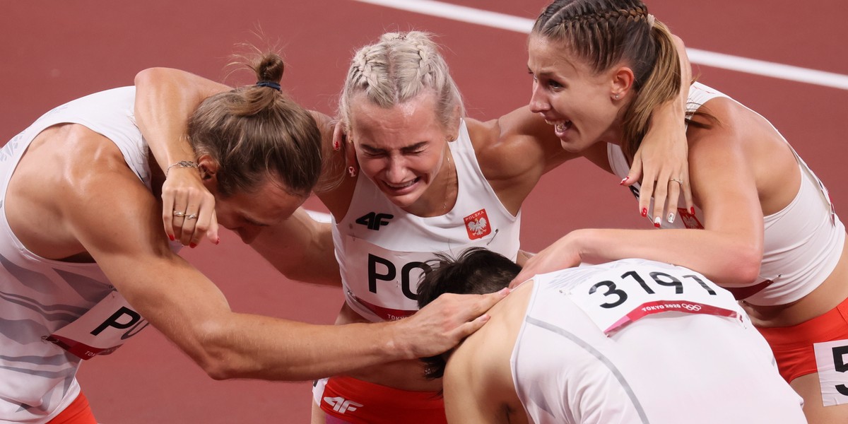 Tokio 2020. Polska sztafeta zdobyła złoty medal ...