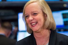 Meg Whitman is stepping down from the CEO job at Hewlett Packard Enterprise