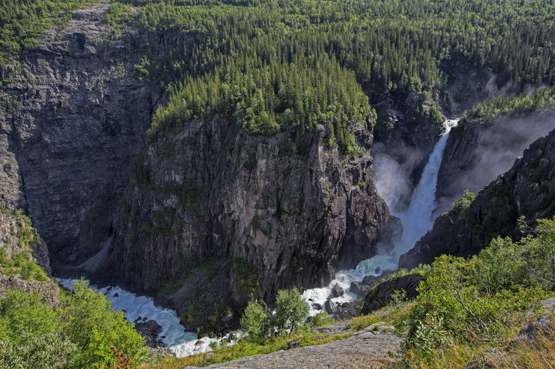 Wodospad Rjukanfossen