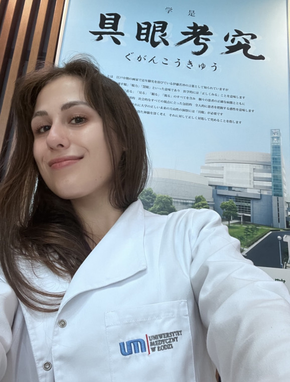 Maria Kąpa, studentka medycyny w Japonii